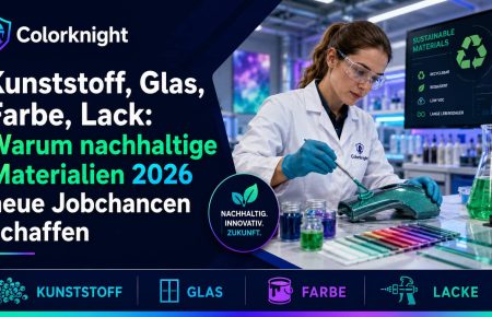 Kunststoff-, Glas- und Lackjobs 2026: Warum Materialkompetenz über Kreislauffähigkeit, Qualität und Kosten entscheidet